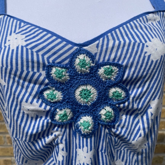 Anthropologie Little Yellow Button Tank - Picture 3 of 3